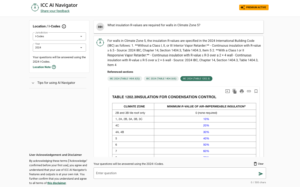 Answer from AI Navigator with references open below