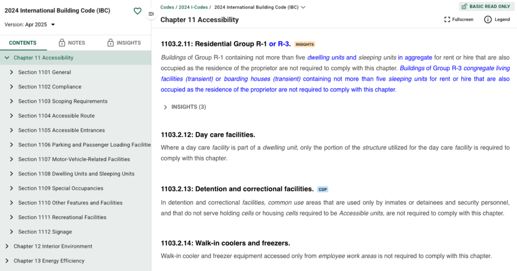 Code content page with blue text showing change