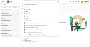 Digital Codes search page with no search input