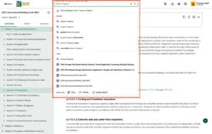 Digital Codes search bar open while browsing a code title